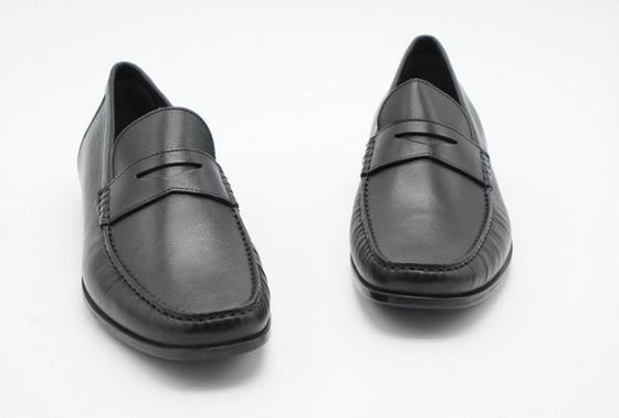 পোষাক মোক পুরুষদের চামড়া Loafers Holton পেনি Loafer নমুনা উপলব্ধ