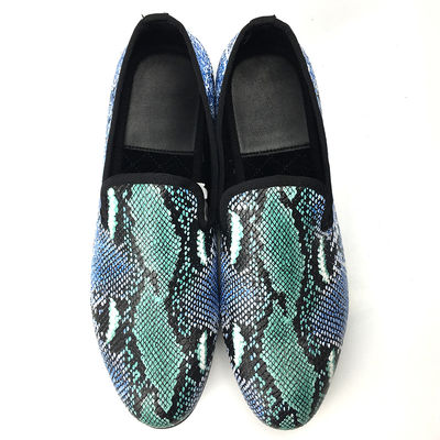 মার্জিত নকশা সাপের চামড়া পুরুষদের Loafers Wear প্রতিরোধী পুরুষদের চামড়া ড্রাইভিং জুতা