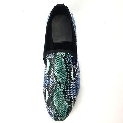 মার্জিত নকশা সাপের চামড়া পুরুষদের Loafers Wear প্রতিরোধী পুরুষদের চামড়া ড্রাইভিং জুতা