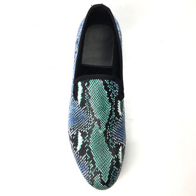 মার্জিত নকশা সাপের চামড়া পুরুষদের Loafers Wear প্রতিরোধী পুরুষদের চামড়া ড্রাইভিং জুতা